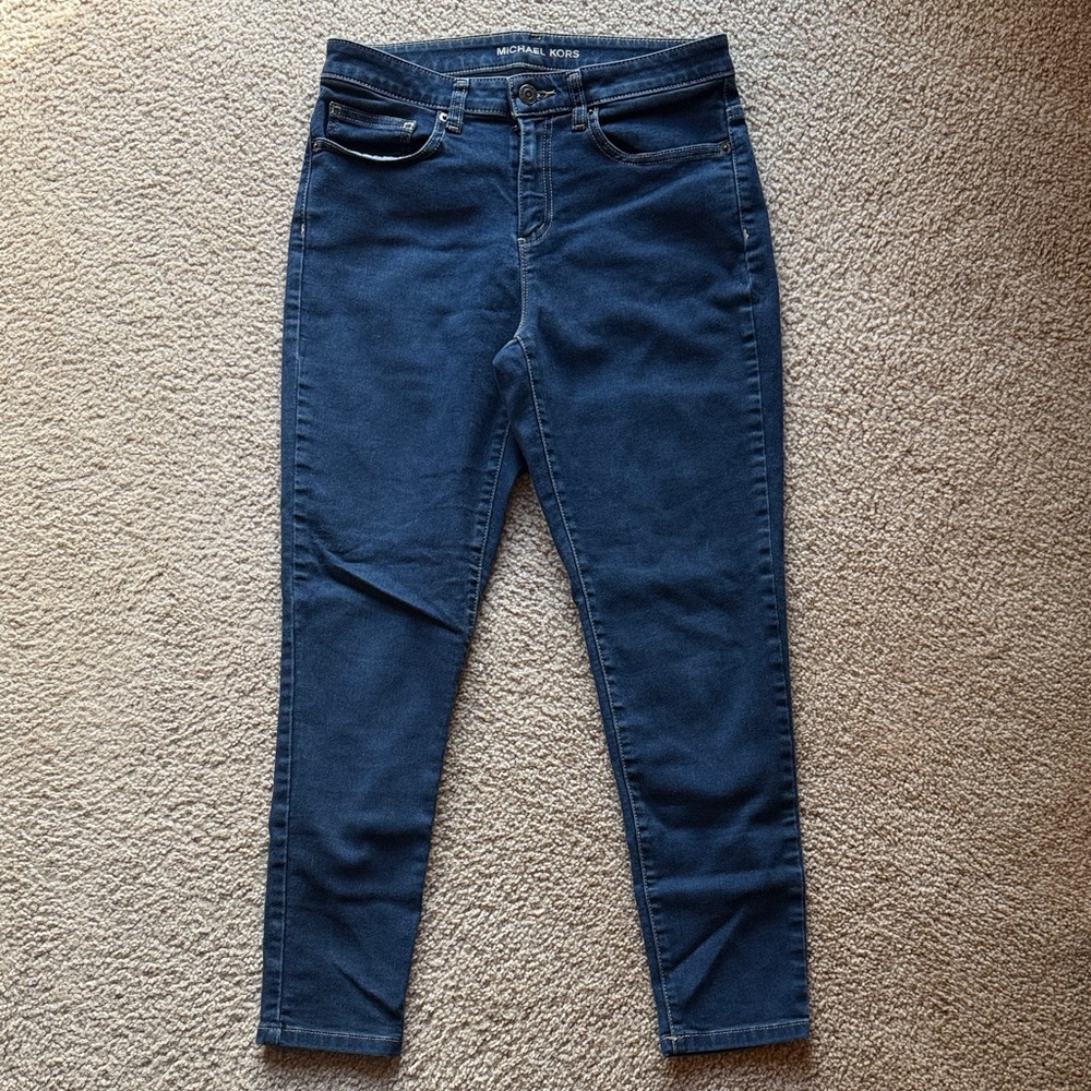 Michael Kors Dark Blue Skinny Jeans